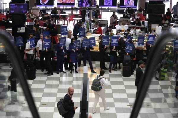 greve e paralisação no aeroporto de congonhas em 20-12-2022 - Metrópoles