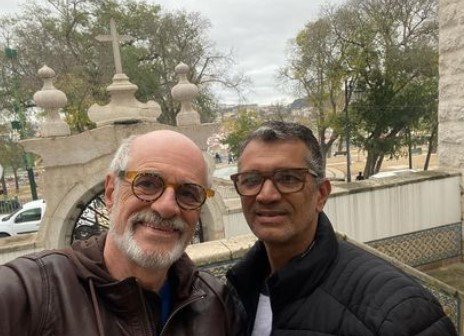 Foto colorida de Marcos Caruso e Marcos Paiva - Metrópoles