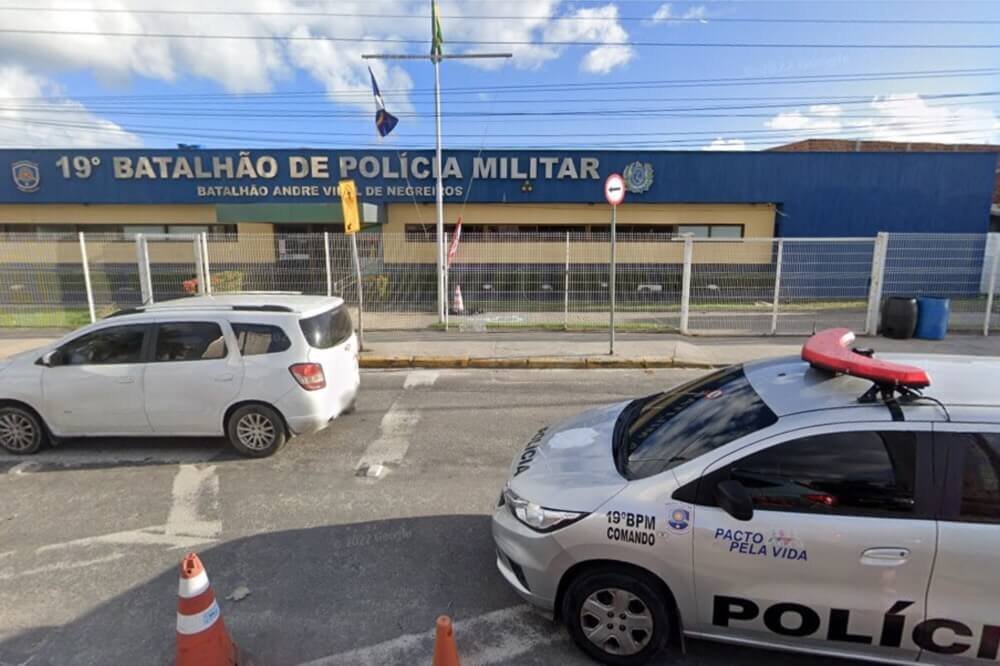 Batalhão de Recife onde ocorreu tiroteio - Metrópoles