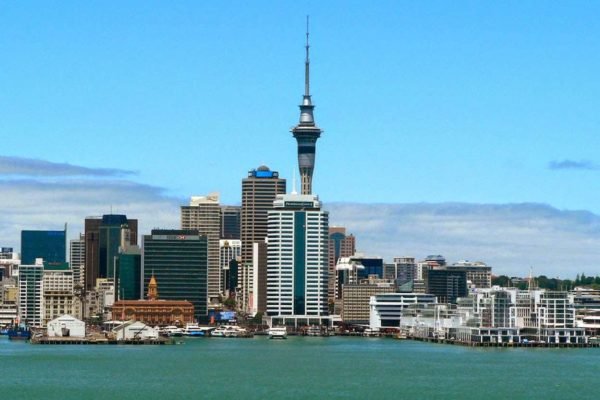 Na foto, uma vista panorâmica de Auckland, Auckland, Nova Zelândia - Metrópoles
