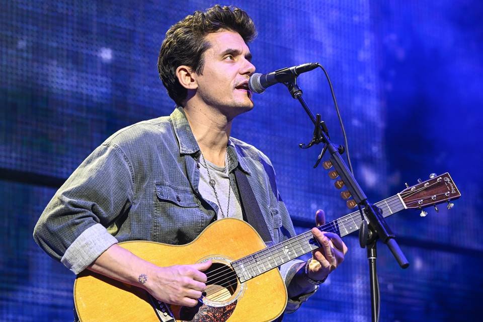 Cantor John Mayer em show - Metrópoles