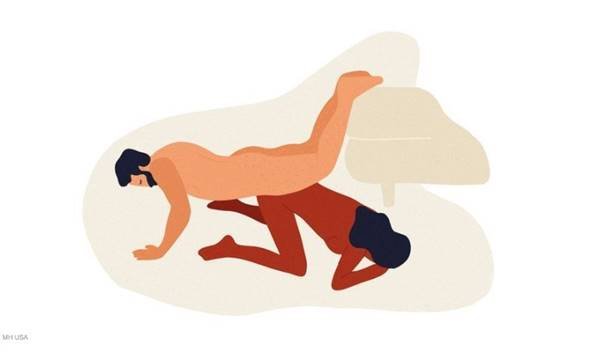 Ilustração de posição sexual - Metrópoles