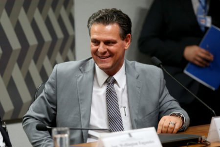 Senador Carlos Fávaro (PSD-MT), futuro ministro da Agricultura, em comissão do Senado - Metrópoles