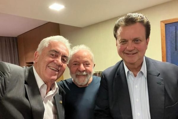 Lula, Gilberto Kassab e Otto Alencar