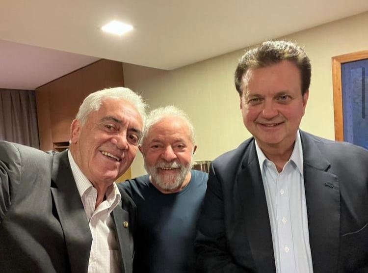 Lula, Gilberto Kassab e Otto Alencar