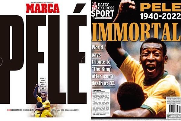 Pelé, maior jogador do mundo deixa legado e é reverenciado
