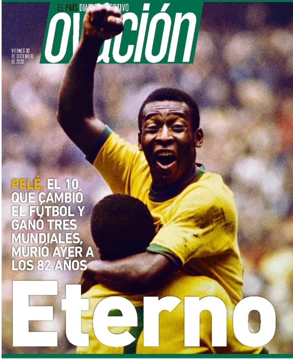 Jornais de todo o mundo repercutem morte de Pelé; veja as capas