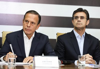 João Doria e Rodrigo Garcia