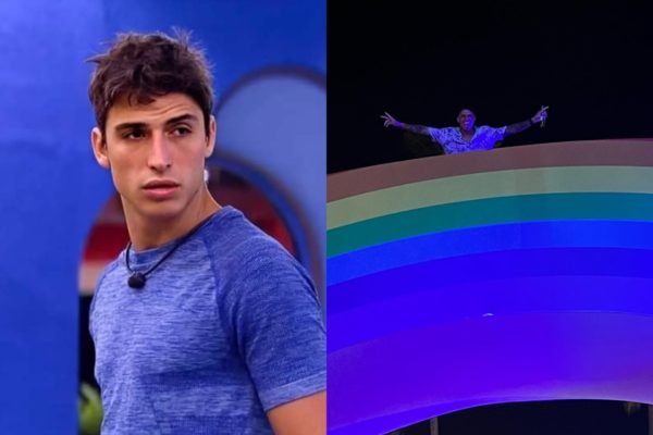 Felipe Prior explica foto no arco-íris (Reprodução: Instagram)