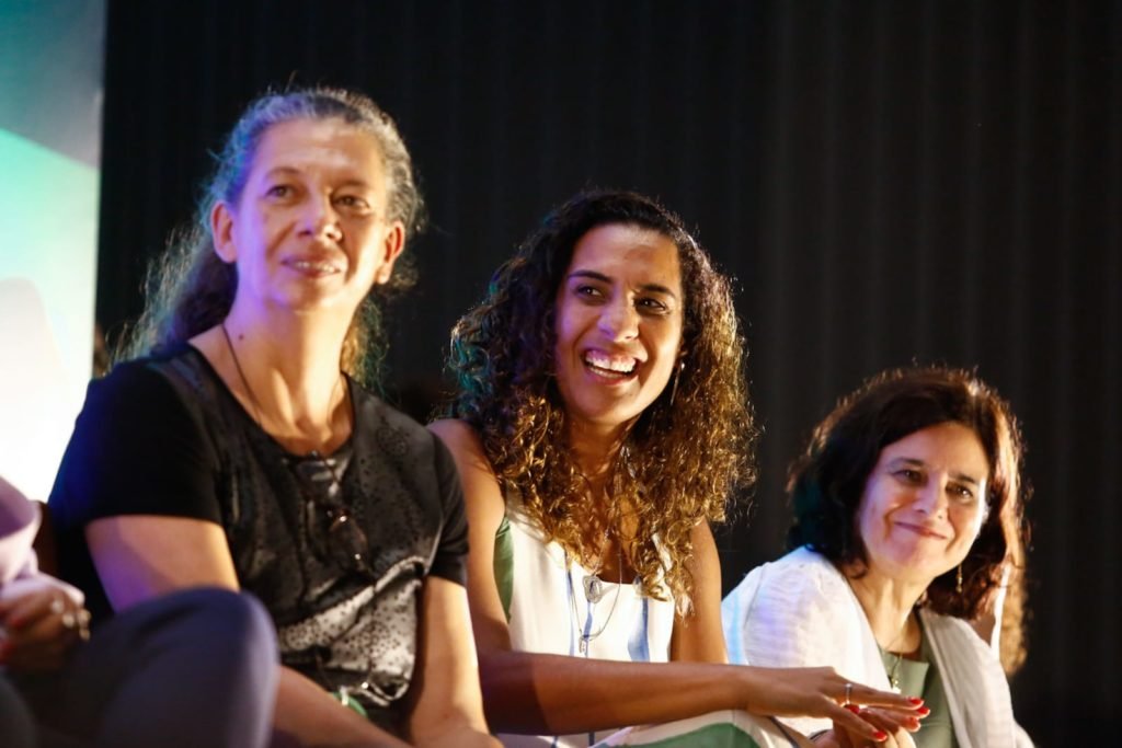 Convidados durante apresentação da Ministra da Cultura Margareth Menezes no auditório do Museu Nacional - metrópoles