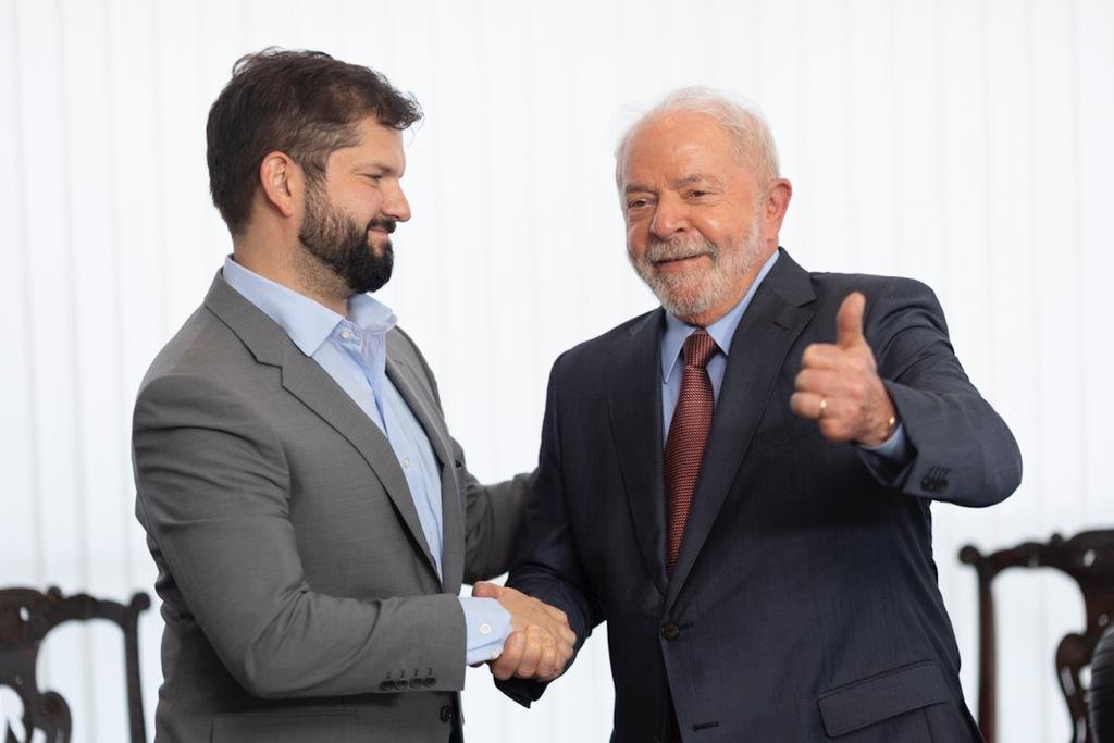 Lula encontra presidente do Chile - Metrópoles