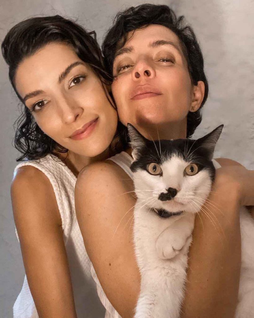 Nadia Bochi é casada com Silvia Henz desde julho de 2020
