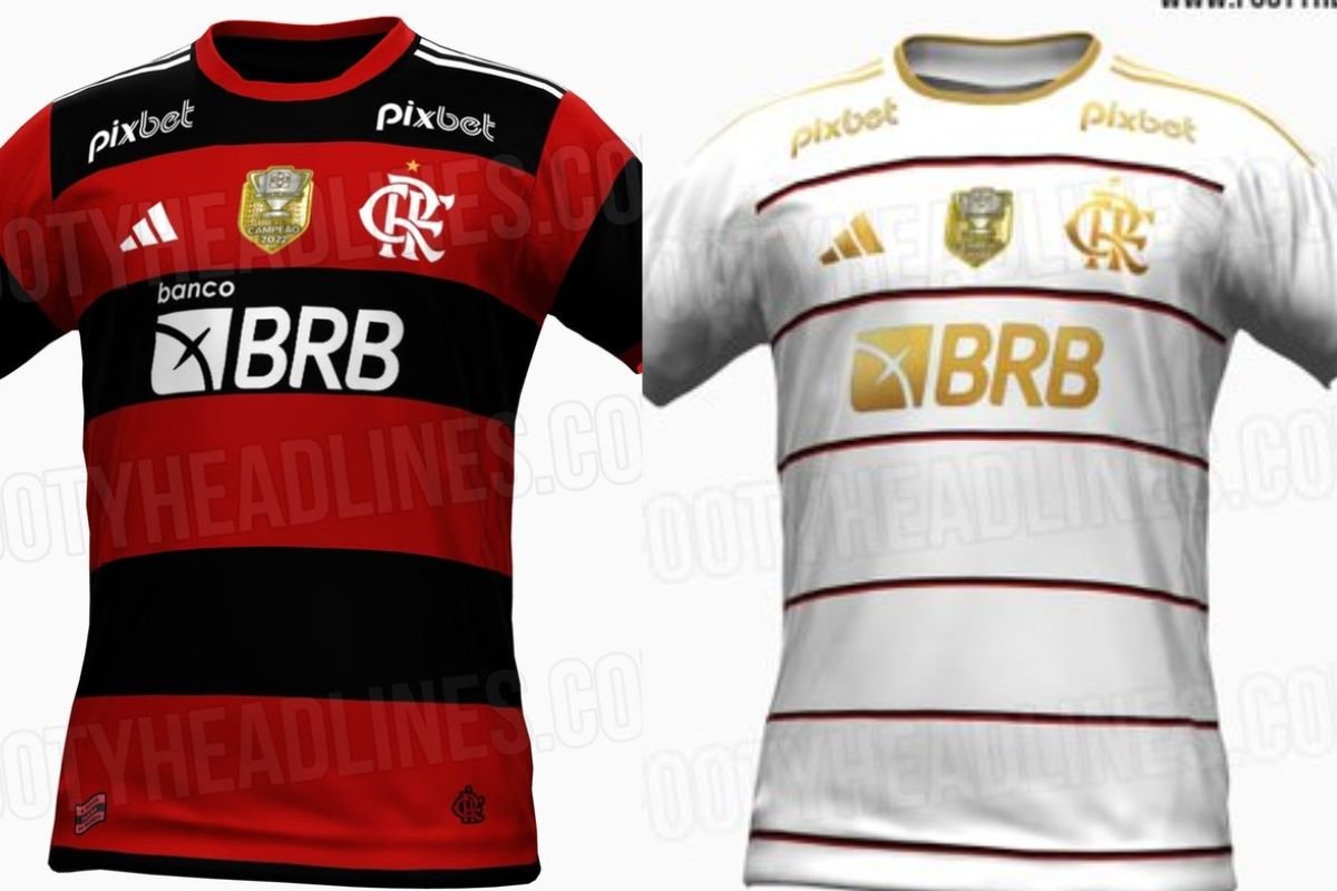 Veja datas de lançamento das novas camisas do Flamengo para 2023