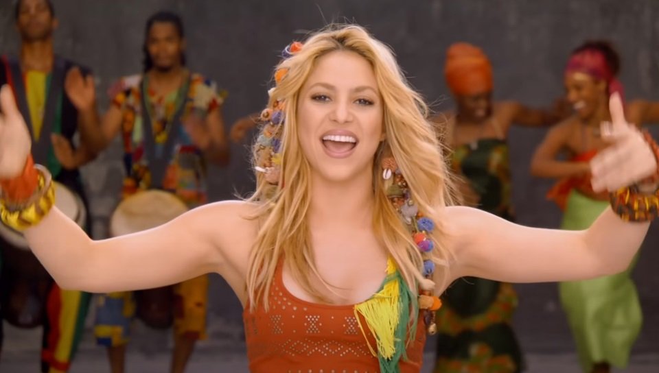 Shakira (playback: YouTube)