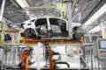 imagem colorida industria linha de montagem carro
