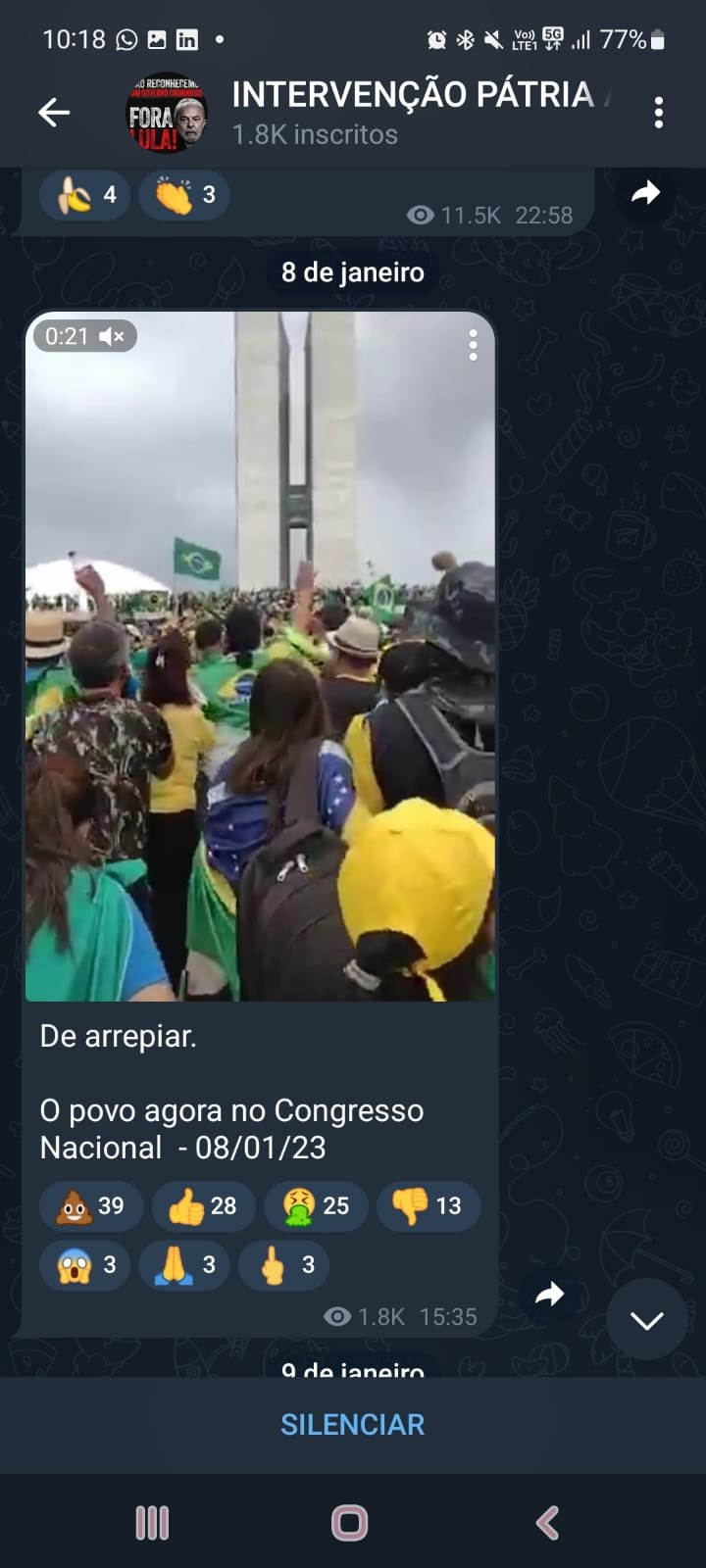 Canais terroristas no Telegram começam a ser derrubados : r/brasil