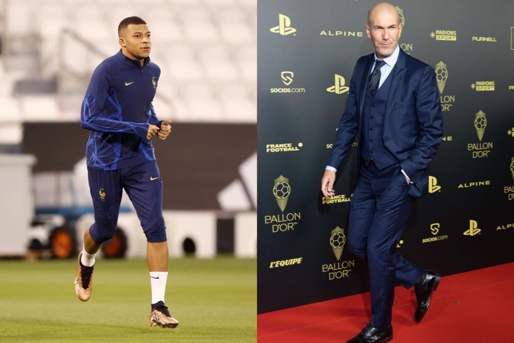 Mbappé defende Zidane após fala do presidente da Federação Francesa