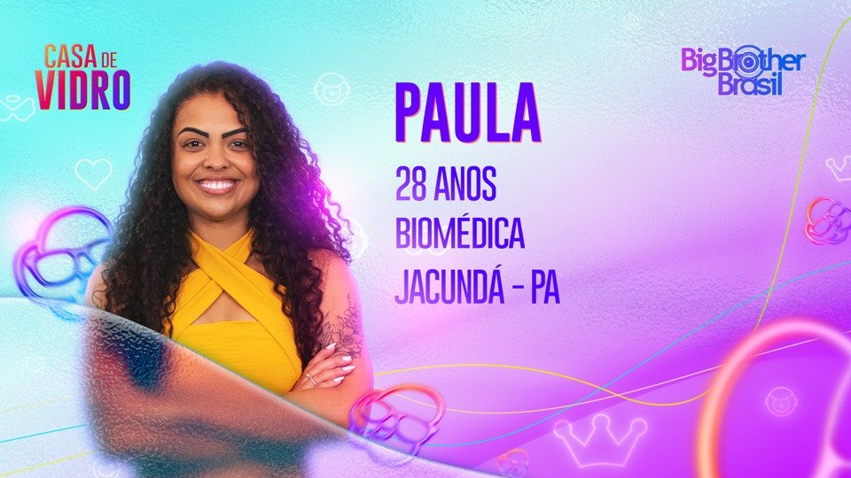 Paula está na Casa de Vidro e tenta uma vaga no BBB23 - Metrópoles