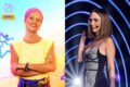 À esquerda, Aline Wirley anunciou no BBB23; à direita, Tatá Werneck no The Masked Singer Brasil - Metrópoles
