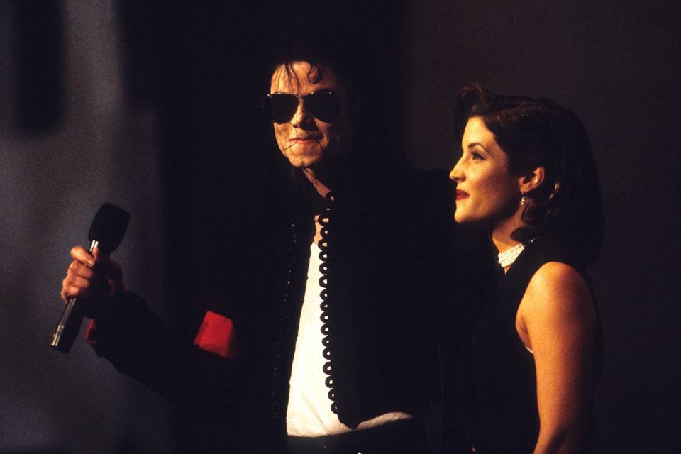 Lisa Marie Presley e Michael Jackson