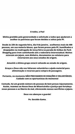 Imagem colorida de postagem nas redes sociais