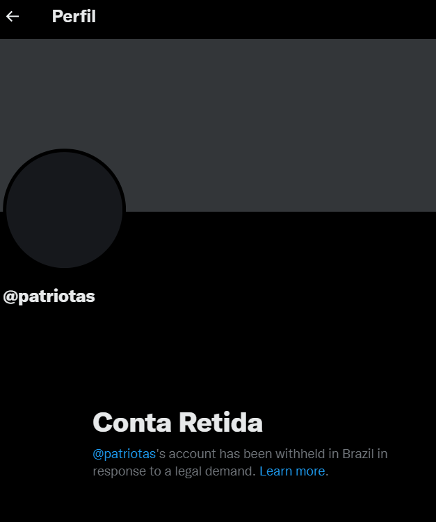 patriotas twitter retido