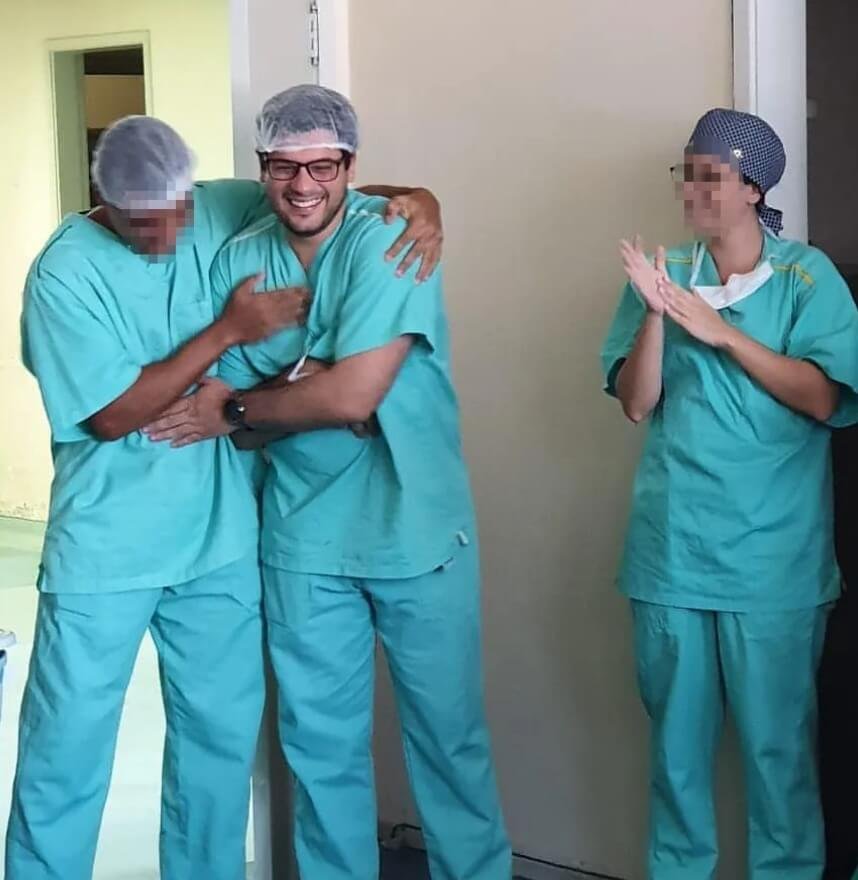 Médico anestesista Andres Eduardo