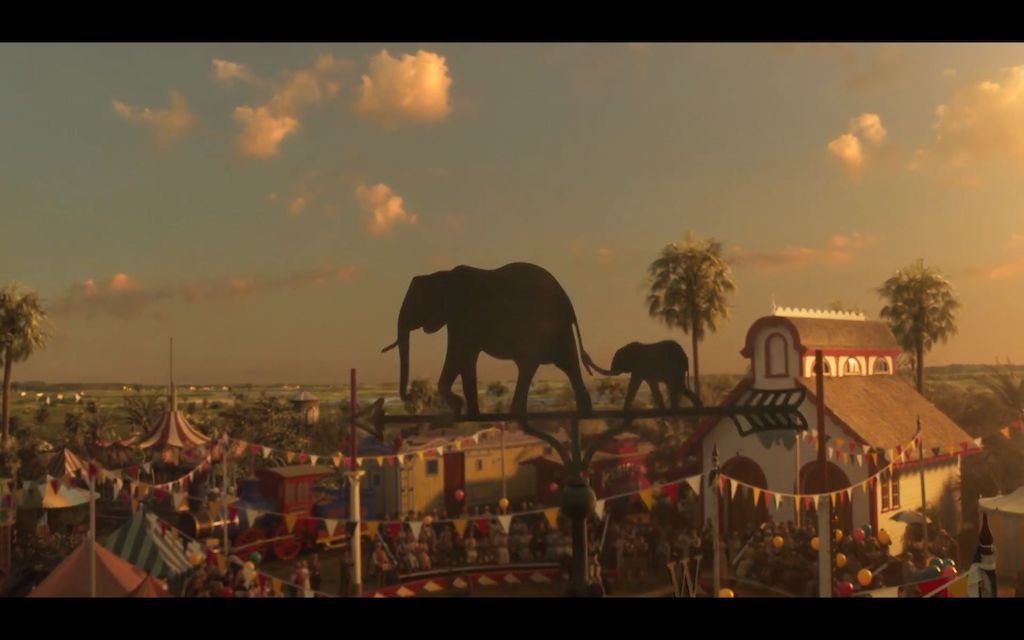 imagem colorida Dumbo