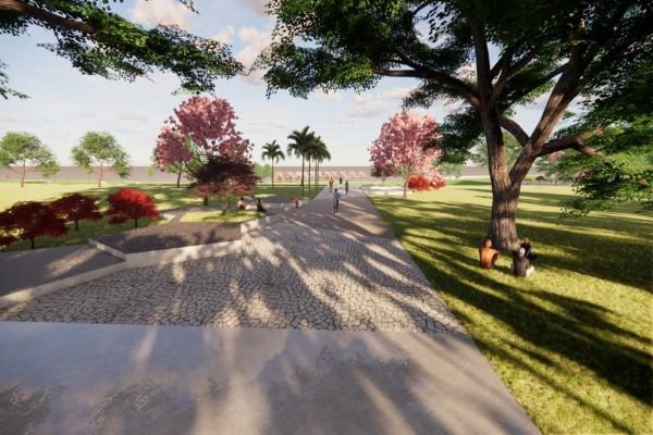 Projeto do Parque Internacional da Paz - Metrópoles