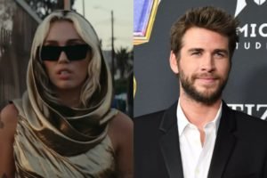Miley Cyrus faz música com indiretas ao ex, o ator Liam Hemsworth (Reprodução/Montagem Metrópoles)