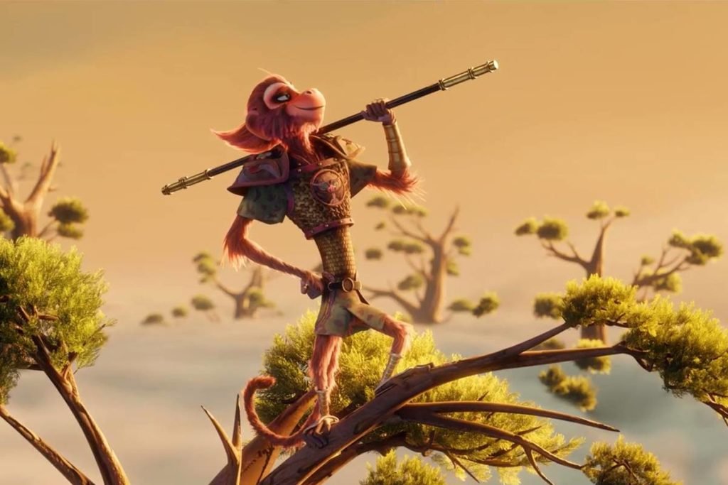 desenho de macaco em cima de galho - metrópoles