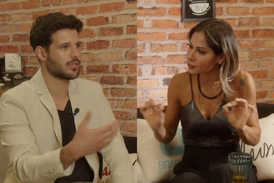 Rodrigo Mussi entrevista Maíra Cardi (Reprodução: TikTok)