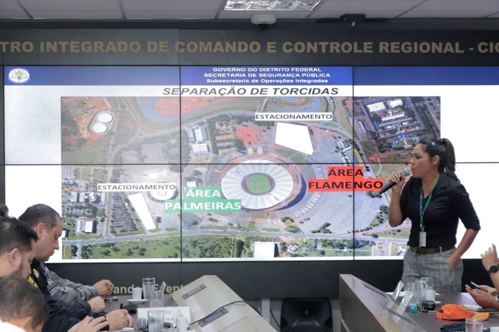 Representantes das forças de segurança do Distrito Federal se reunirão, nesta quinta-feira (19/1), com os líderes das torcidas organizadas do Flamengo e do Palmeiras - Metrópoles