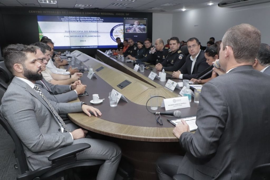 Representantes das forças de segurança do Distrito Federal se reunirão, nesta quinta-feira (19/1), com os líderes das torcidas organizadas do Flamengo e do Palmeiras - Metrópoles