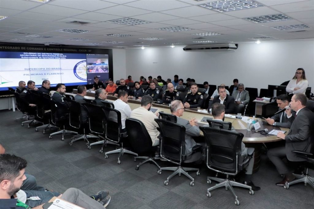 Representantes das forças de segurança do Distrito Federal se reunirão, nesta quinta-feira (19/1), com os líderes das torcidas organizadas do Flamengo e do Palmeiras - Metrópoles