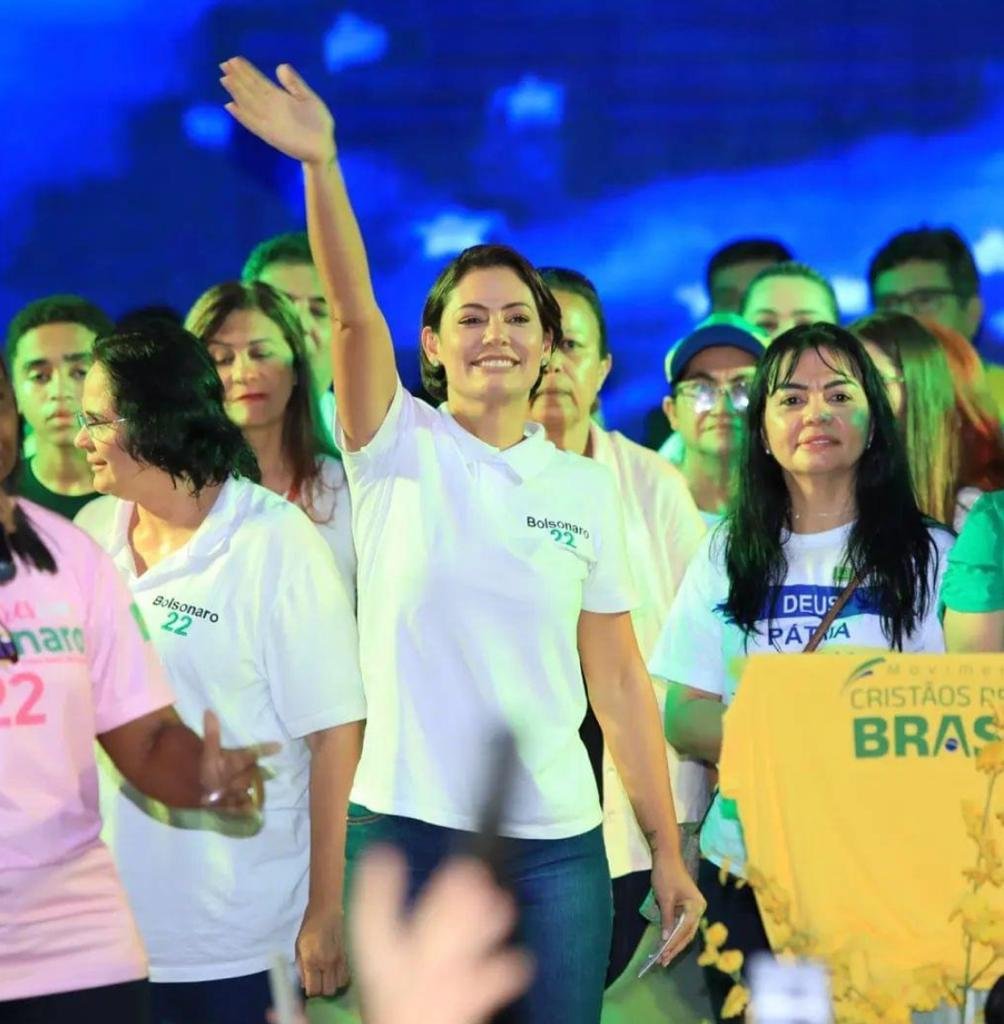 Michelle Bolsonaro e Rosimary Cardoso Cordeiro