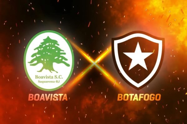 Arte da partida entre Boavista e Botafogo - Metrópoles