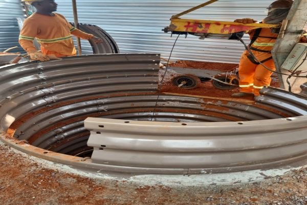 Obras do Drenar DF - Metrópoles
