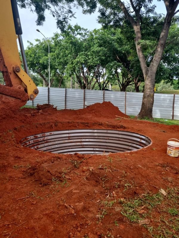 Obras do Drenar DF - Metrópoles