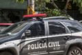 Foto colorida de uma viatura da polícia civil em MG - Metrópoles