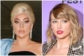 Fotos justapostas de Lady Gaga e Taylor Swift - Metrópoles
