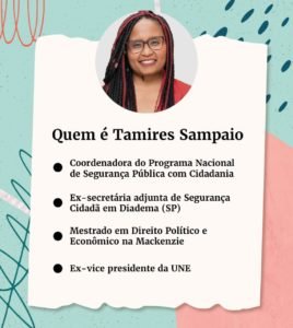 Tamires Sampaio coordenadora Pronasci Ministerio da Justiça e Segurança Publica - Metrópoles