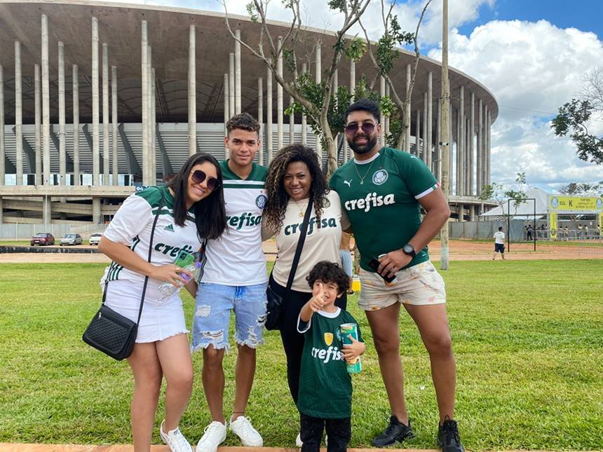 Família palmeirense na SuperCopa contra flamengo