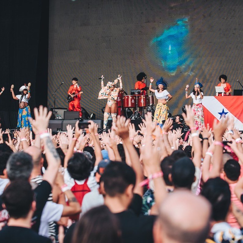 imagem colorida Festival GRLS