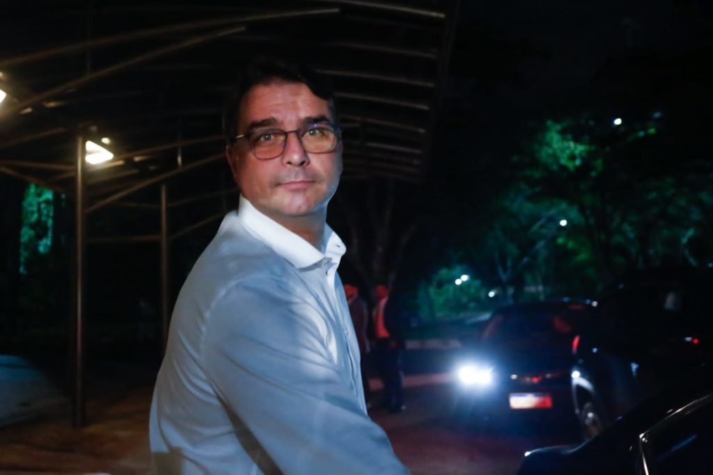 Imagem colorida de Flávio Bolsonaro