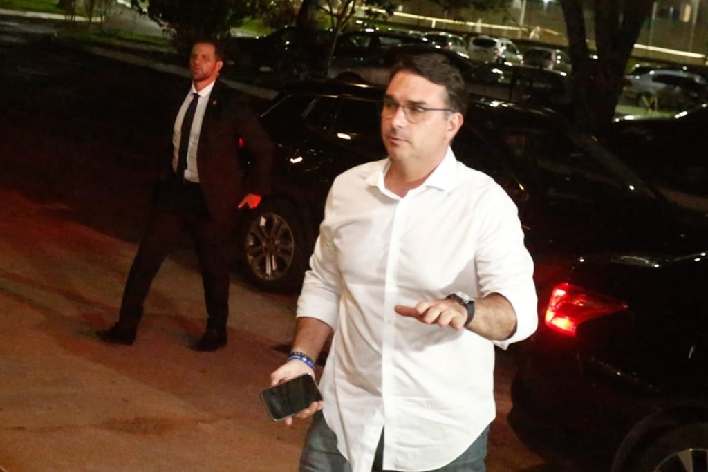 Imagem colorida de Flávio Bolsonaro