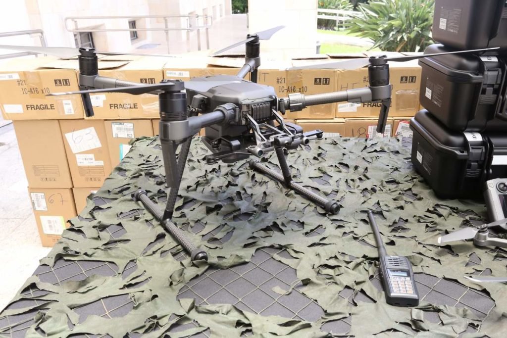 Drones serão usados nos megablocos