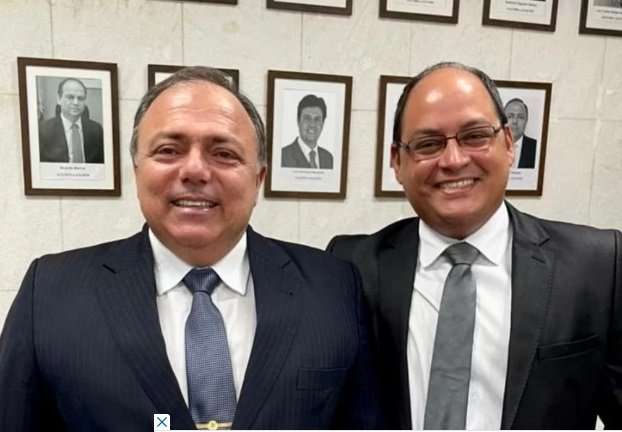 Zoser Plata e Eduardo Pazuello