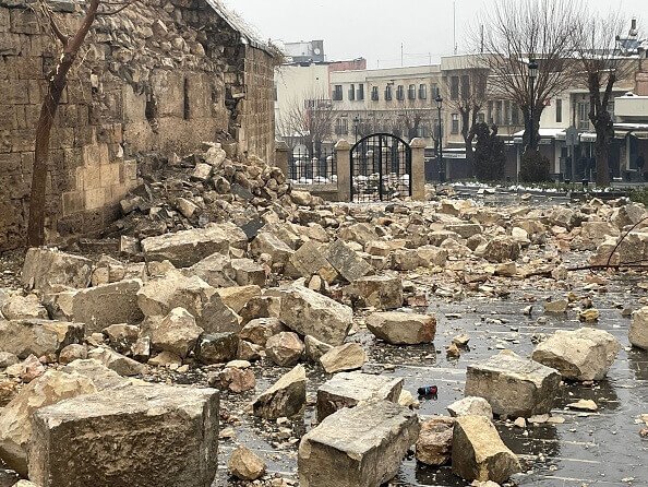 Terremoto na Turquia abala castelo construído durante o Império Romano