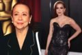 Montagem com fotos de Fernanda Montenegro, durante o Oscar de 1999, e Anitta, durante o Grammy de 2023 - Metrópoles